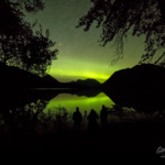 Trail Lake Alaska Aurora